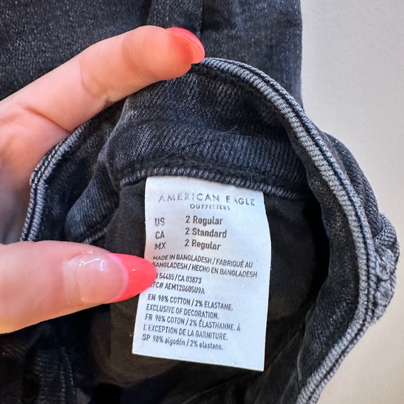 American Eagle black super high rise jegging jeans - Picture 4 of 4